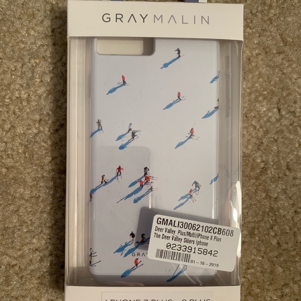 BNIB Gray Marlin Skiers IPhone Case